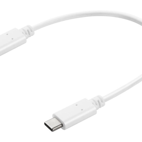 USB-C Charge Cable 0.2m, 65W USB-C Charge Cable 0.2m, 0.2  m, USB C, USB C, White
