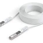 Direct attach cable with auto  link optimization for  seamless 1G SFP, 10G SFP+, and 25G SFP28 interconnects between UniFi devices.