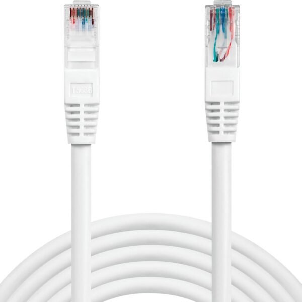 Network Cable UTP Cat6  1 m Network Cable UTP Cat6 1 m, 1  m, Cat6, U/UTP (UTP), RJ-45, RJ-45, White