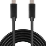 USB-C to USB-C 2M USB 3.1  Gen.2 USB-C  USB-C 2M  USB 3.1 Gen.2, 2 m, USB C, USB C, USB 3.2 Gen 2 (3.1 Gen 2), Male/Male, Black