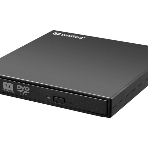 USB DVD Drive USB Mini DVD Burner, Black,  Desktop/Notebook, DVD Super Multi, USB 2.0,