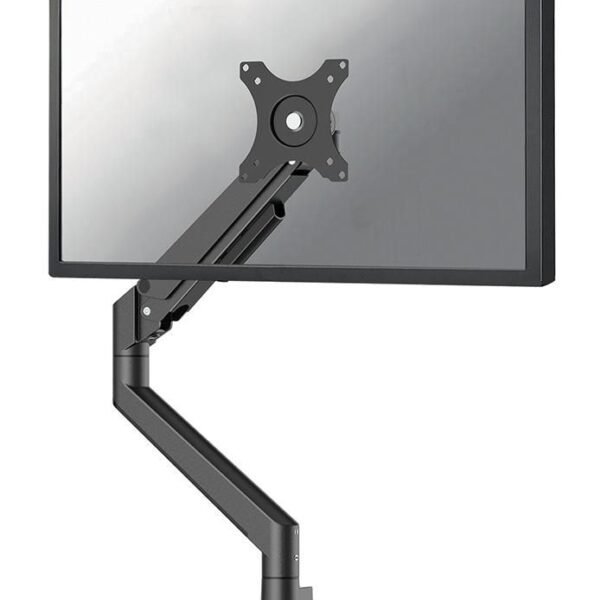 DS70-250BL1, Single Monitor  Arm, 17-35", 1-9 kg (curved 8  kg), Gas Spring, 180?-Stop, Topfix, Easy Install-model - Black