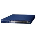 L2+ 24-Port 100/1000X SFP +  8-Port Shared TP + 4-Port 10G  SFP+ Managed Switch