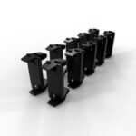 Blind Panel 10pcs. PBXBLIND, Black,  Polyoxymethylene (POM), 10 pc(s)