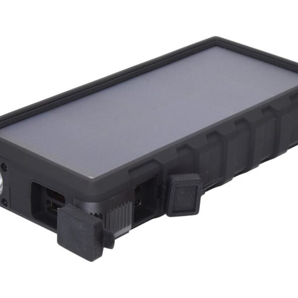 Outdoor Solar Powerbank 24000 Outdoor Solar Powerbank  24000, Black, Grey, Mobile phone/Smartphone, Tablet, IP67, Lithium-Ion