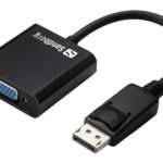 Adapter DisplayPort to VGA Adapter DisplayPort<gt/>VGA,  DisplayPort, VGA (D-Sub), Male, Female, 1920 x 1080 pixels, 1920 x 1080 (HD