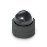 Ultra-compact and  tamper-resistant 2K HD PoE  camera with night vision designed for low-profile indoor security. Black - Image 2