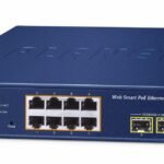 8-Port 10/100/1000T 802.3at  PoE + 2-Port 1000X SFP Web  Smart Ethernet Switch