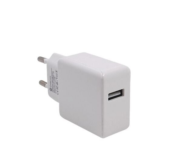 USB Power Charger 12W 5V 2.4A Output: Single  USB, Input: 100-240V EU Plug, for all mobile phones, tablets & other devices,