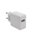 USB Power Charger 12W 5V 2.4A Output: Single  USB, Input: 100-240V EU Plug, for all mobile phones, tablets & other devices,