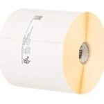 Label roll, 102x152mm, 12/box thermal paper, uncoated Z-Perform 1000D, perforated