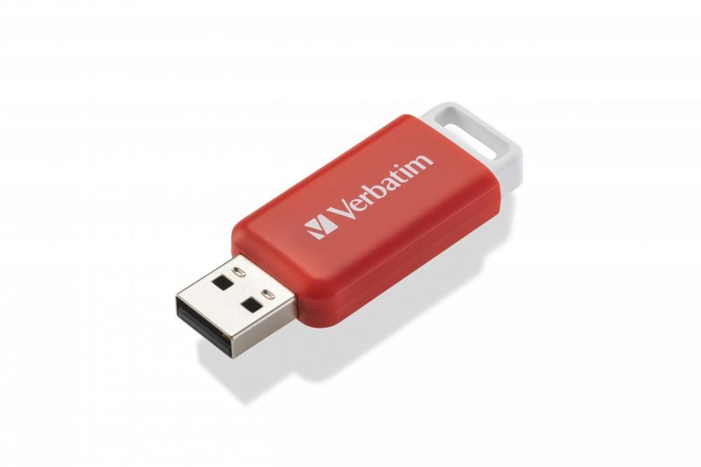 Img_35002602.jpg V DataBar USB 2.0 Drive Red 16GB - Image 1