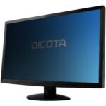 Privacy filter 2-Way for  Monitor 23.6 Wide (16:9).  side-mounted, black D31508, Monitor, Black, Polyethylene terephthalate (PET),