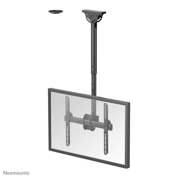 NM-C440BLACK, Monitor/Display  Ceiling Mount for 1 Screen,  32-60", Max 50kg, VESA 200x200-400x400, H:56-91cm, Suitable for Sloped Ceiling