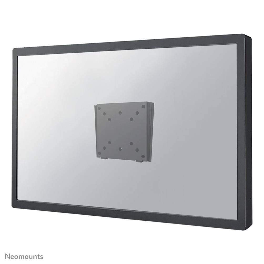 Img_35017700.jpg FPMA-W25BLACK, Ultra-flat Wall Mount for 10-30" Displays/Monitors, Max 30 kg, VESA 50x50-100x100, D:1,5cm, -Black flat screen - Image 1