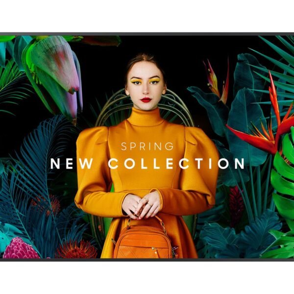 QH65C Digital signage flat  UHD 3840x2160 (16:9)  500   24/7  VA