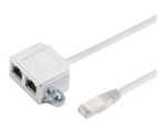 Cable splitter (Y-adapter)  Telephone - Ethernet