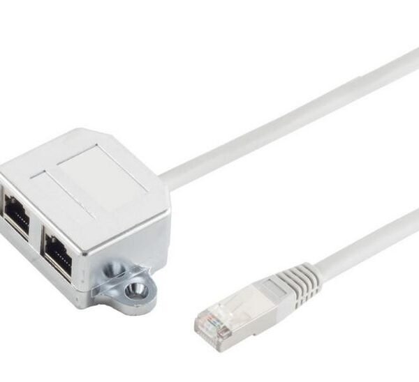 Cable splitter (Y-adapter)  Telephone - Ethernet