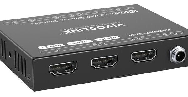 Vivolink VLHDMISP1X2-8K video splitter HDMI 2x HDMI