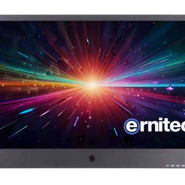 22" PVM 24/7 Full-HD monitor.  Built-In IP 2MP camera NDAA -  PSU