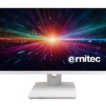 27" Surveillance monitor  frameless for 24/7 Use -  WHITE, 1080P Resolution 1 x HDMI 2.0, 1 x VGA , 1 x DP 1.4 , 2 x Speakers
