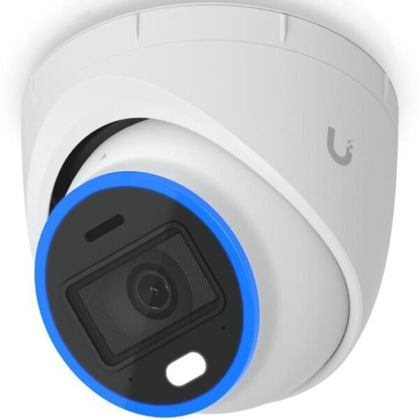 1/1.8" 8MP, 4K 3840 x 2160  (16:9), IP66, IK08, IR LED,  Quad-core Arm Cortex-A53, GbE RJ45, PoE+, D 118 x 111 mm Ubiquiti AI Turret, IP