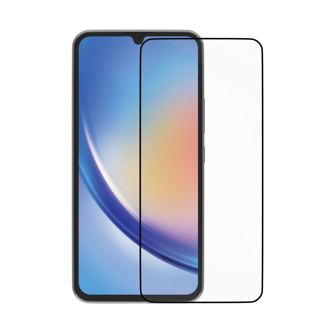 Img_35068011.jpg eco-shield Samsung Galaxy A34 Black edge - Image 1