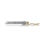QSFP28 transceiver that  supports 100G connections up  to 100 m using multi-mode fiber with an MPO-12 Type B UPC connector. - Image 3