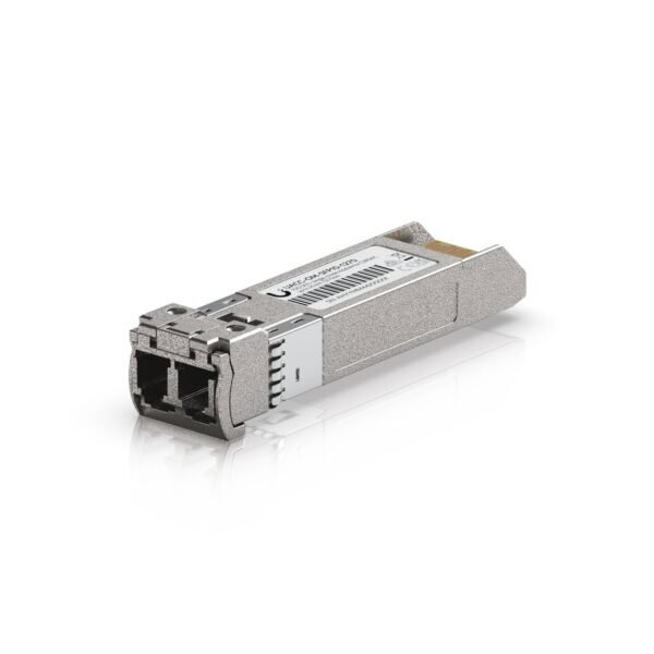 SFP+ transceiver for CWDM  that supports 10G connections  up to 20 km using single-mode fiber with a duplex LC UPC connector.