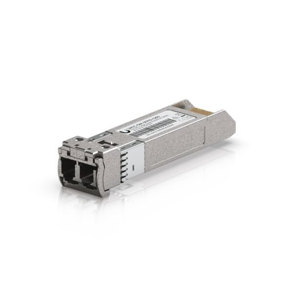 SFP+ transceiver for CWDM  that supports 10G connections  up to 20 km using single-mode fiber with a duplex LC UPC connector.