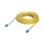 Lightweight fiber patch cable  for up to 100G connections.  Cable length 30M