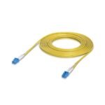 Lightweight fiber patch cable  for up to 100G connections.  Cable length 10M