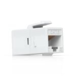 Pass-through Cat6 keystone  coupler for connecting  pre-terminated Ethernet cables seamlessly. - Image 4