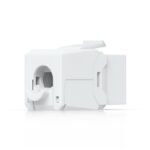 Toolless keystone for  terminating a Cat6 Ethernet  jack without the use of a punch-down or crimping tool. - Image 3