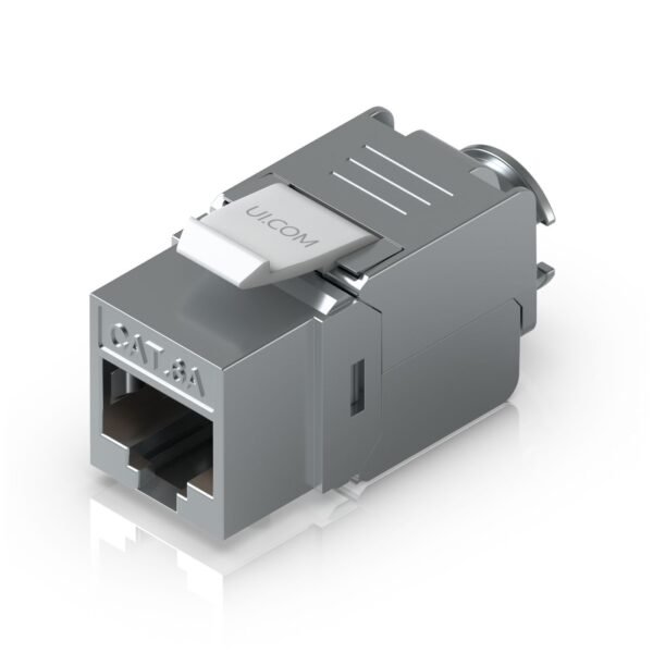 Toolless keystone (12-pack)  Cat6A Ethernet jack without  the use of a punch-down or crimping tool.