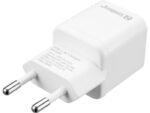 USB-C AC Charger PD20W EU USB-C AC Charger PD20W,  Indoor, AC, 5 V, 3 A, White - Image 2