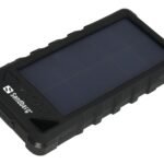 Outdoor Solar Powerbank 16000 Outdoor Solar Powerbank  16000, Black, Universal, Lithium-Ion (Li-Ion), 16000 mAh, Solar, 5 V