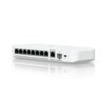 Flexible, 8-port 2.5 GbE  switch with a 10 GbE  RJ45/SFP+ combination uplink port that can be powered with a USB-C or PoE+