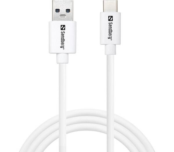 USB-C 3.1 to USB-A 3.0 1M USB-C 3.1  USB-A 3.0 1M,  1 m, USB A, USB C, 3.2 Gen 1 (3.1 Gen 1), Male/Male, White