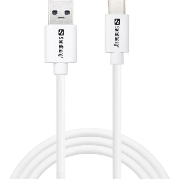 USB-C 3.1 to USB-A 3.0 1M USB-C 3.1 <gt/> USB-A 3.0 1M,  1 m, USB A, USB C, 3.2 Gen 1 (3.1 Gen 1), Male/Male, White
