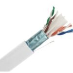 Cat6 FTP Solid, 23AWG 0.55MM  CCA, PVC,305m
