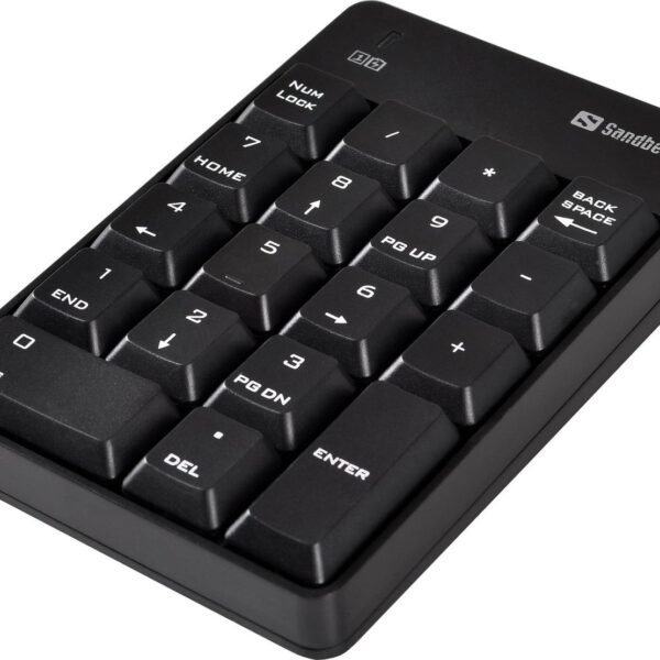Wireless Numeric Keypad 2 Wireless Numeric Keypad 2, RF  Wireless, Notebook/PC, 3 million characters, 2.4 GHz, 10 m, Black
