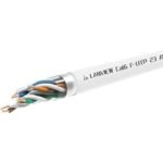 Cat6 F-UTP Network Cable  4x2xAWG23 LSZH white 305m