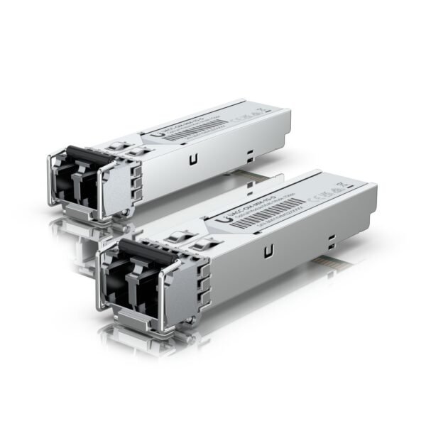 SFP transceiver that supports  1G connections up to 550 m  using multi-mode fiber with a duplex LC UPC connector.
