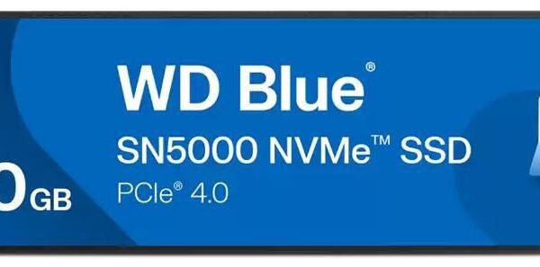 Wd Blue Sn5000 Nvme 500 Gb  M.2 Pci Express 4.0 3D Tlc  Nand