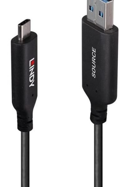 25m USB 3.2 Gen 1 Type A to C  Hybrid Cable