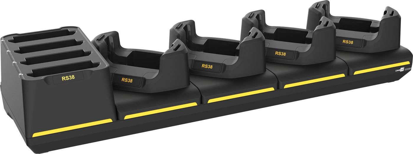 Img_35756862.jpg (4B4T) 4 Slot Terminal Cradle W/O Ethernet and 4 Slot Battery Charger Cradle for RS38 EU adapter - Image 1