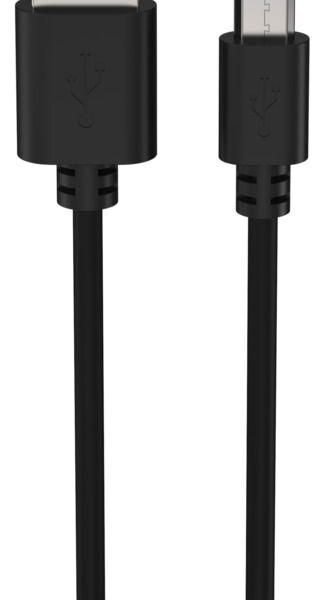Usb Cable 1 M Usb A Micro-Usb  B Black