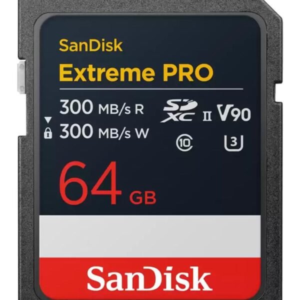 Extreme Pro 64 Gb Sdxc Uhs-Ii  Class 10