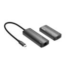 USB-C to HDMI Extender via  ethernet, 30m distance at  4k@120Hz